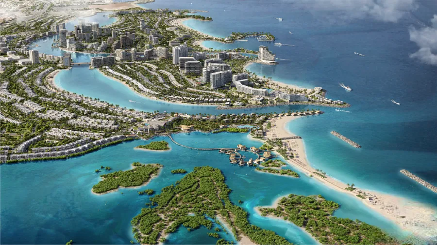 Mina Al Arab, Bird Perspective 