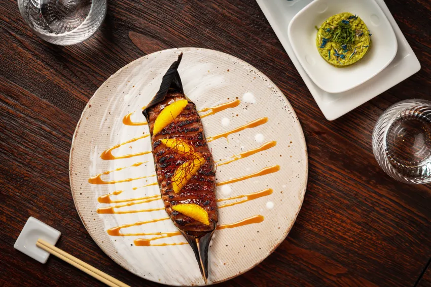 Roasted Duck, Nobu Dubai - credit: Atlantis, The Palm